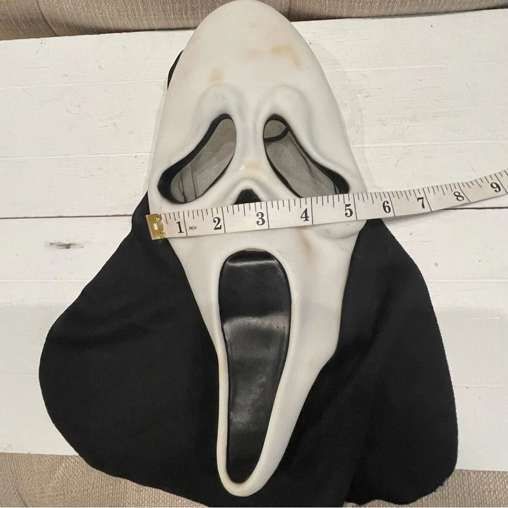 Scream Ghost Face Mask Halloween Horror Scary Mask Halloween No Hood